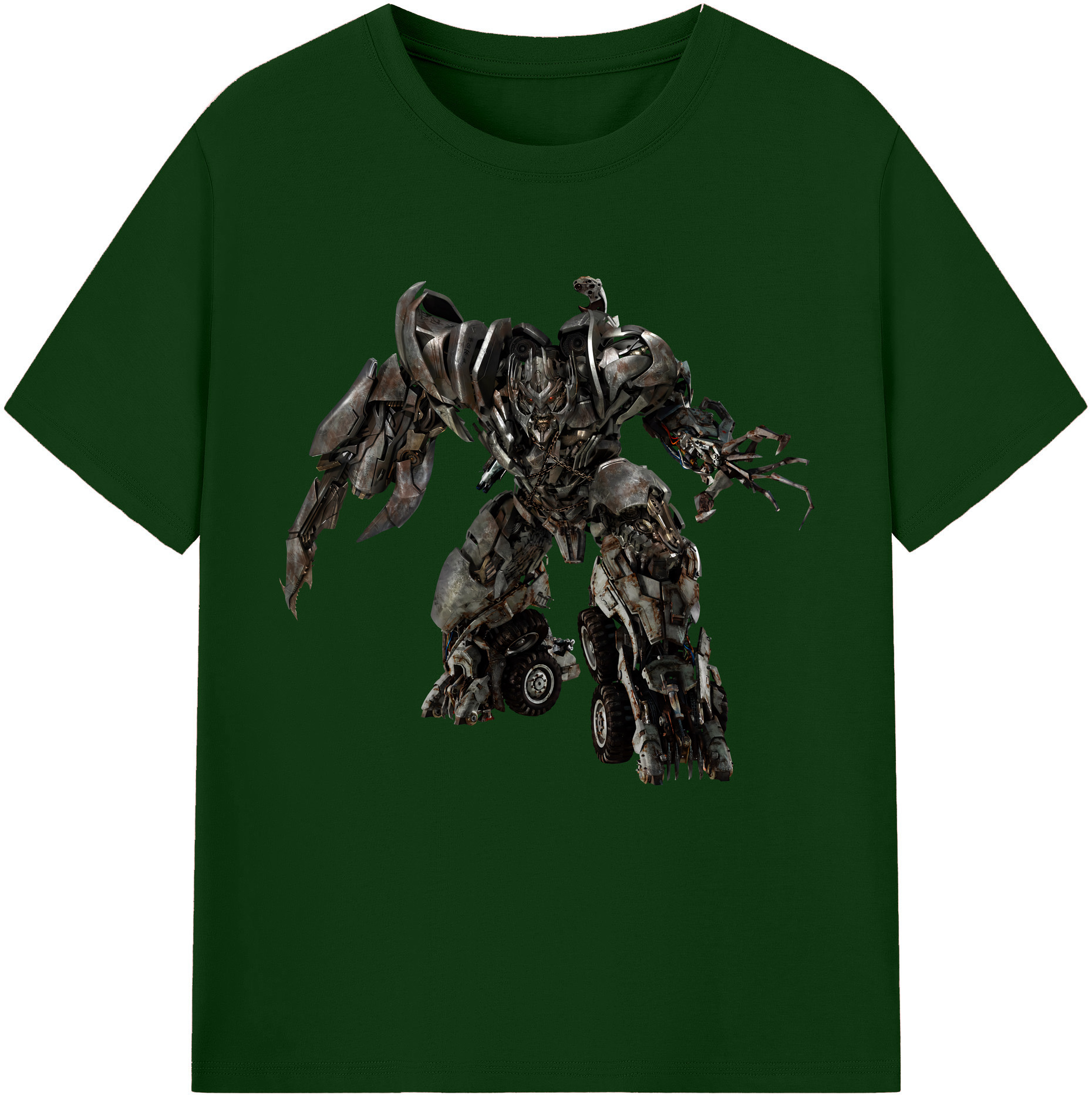 （画像用） Transformers トランスフォーマー 綿100％半袖Tシャツ（フロントプリント）